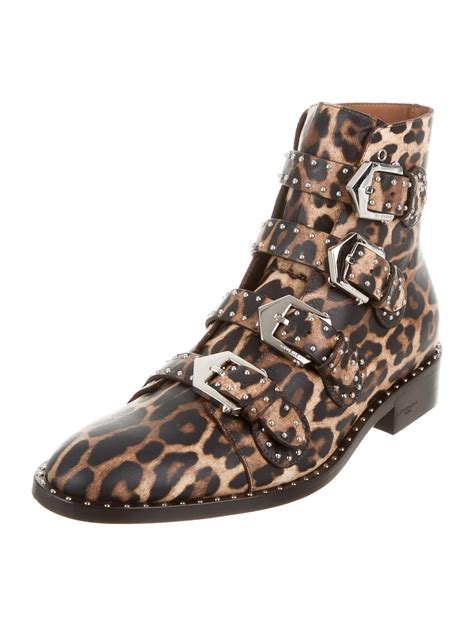 givenchy boots leopard|givenchy sandal boots.